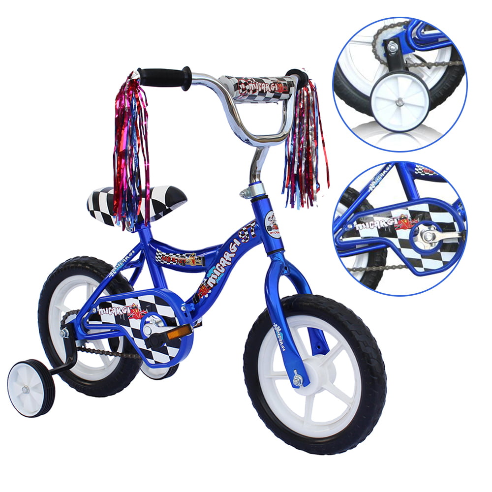 ChromeWheels 12 inch Bike for 2-4 Years Old Kids. EVA Tires and Training Wheels.Great for Beginner