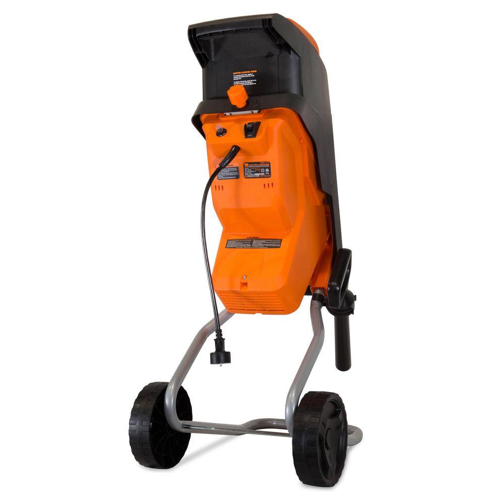 WEN 41121 15 Amp Rolling Electric Wood Chipper and Shredder