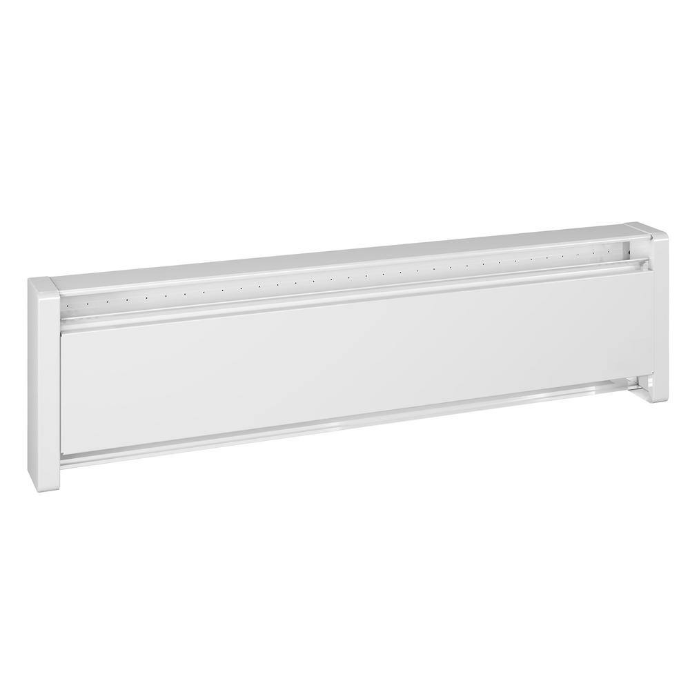 Cadet EBHN500W 35 in. 240/208-volt 500/375-watt SoftHeat Hydronic Electric Baseboard Heater in White