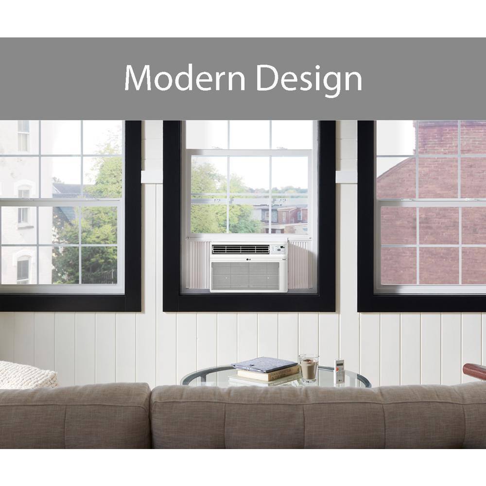 LG Electronics LW8022ERSM 8.000 BTU Window Smart Air Conditioner LW8022ERSM Cools 350 Sq. Ft. with ENERGY STAR and Remote. Wi-Fi Enabled