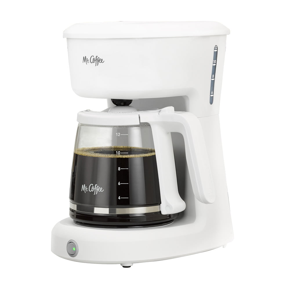 Mr. Coffee 12-Cup Switch Coffee Maker. White