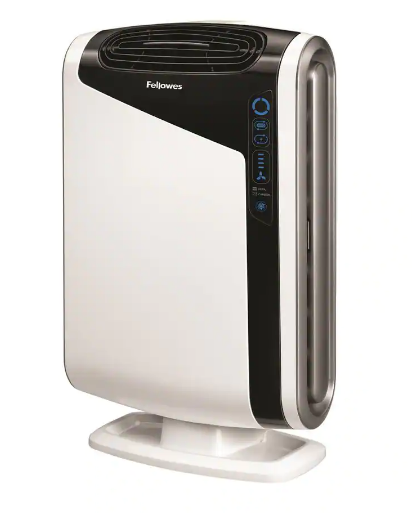 Fellowes AeraMax DX95 True HEPA Large Room Air Purifier 600 sq. ft. for Allergies