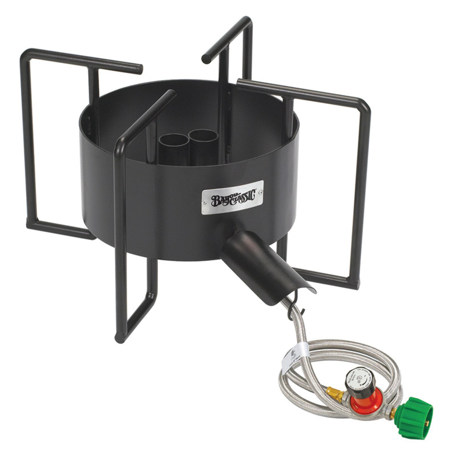 Bayou Classic Double Jet Outdoor Cooker with Hose Guard