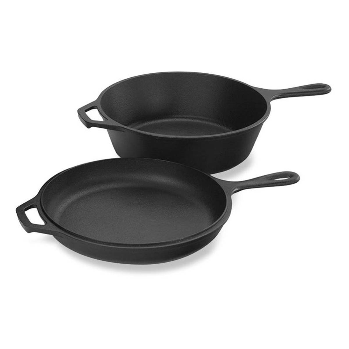 Lodge LCC3 Cast Iron Combo Cooker. Pre-Seasoned. 3.2-Quart