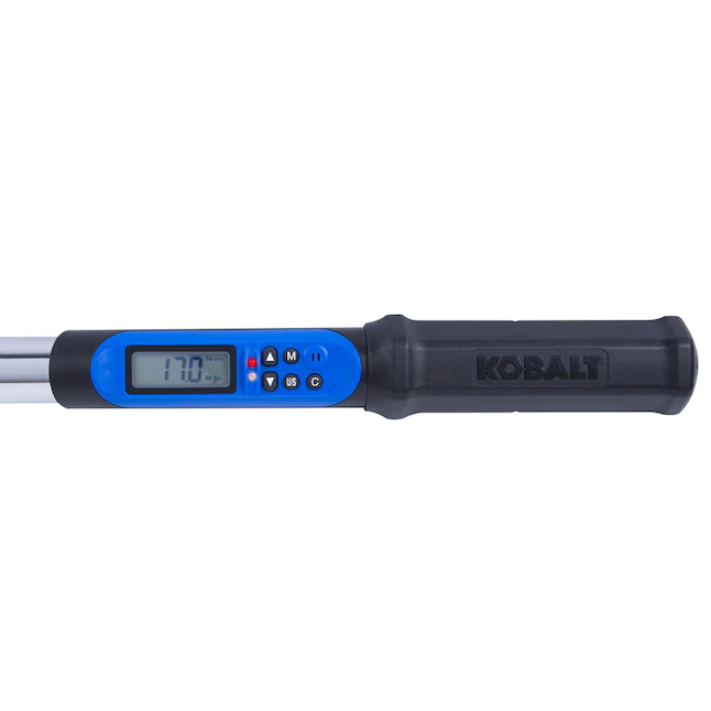 Kobalt 1/2-in Drive Digital Torque Wrench (12.5-ft lb to 250-ft lb)