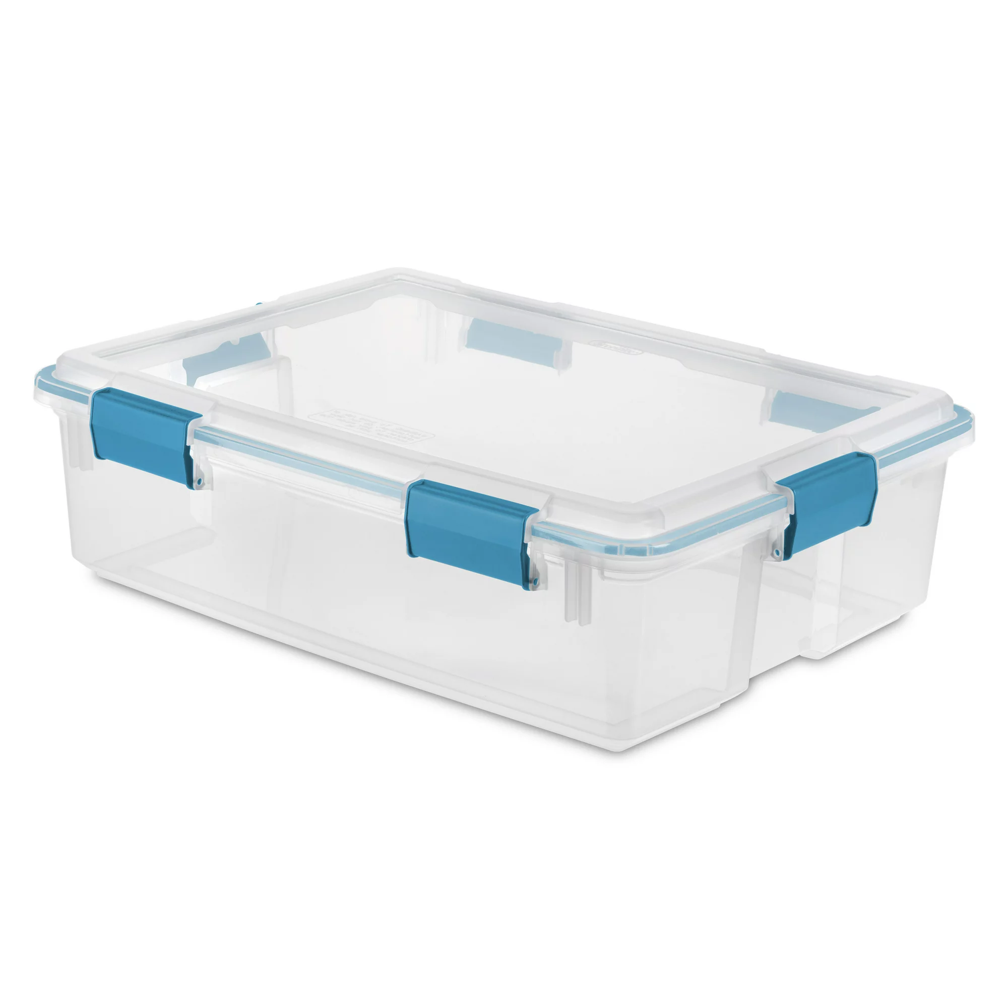 Sterilite 37 Qt. Gasket Box Blue AquariumSterilite 37 Qt. Gasket Box Blue Aquarium