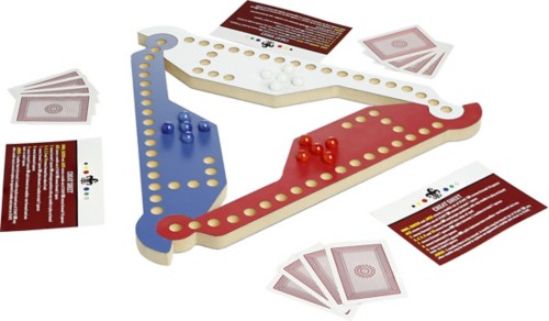 Across the Board Marbles & Jokers Game