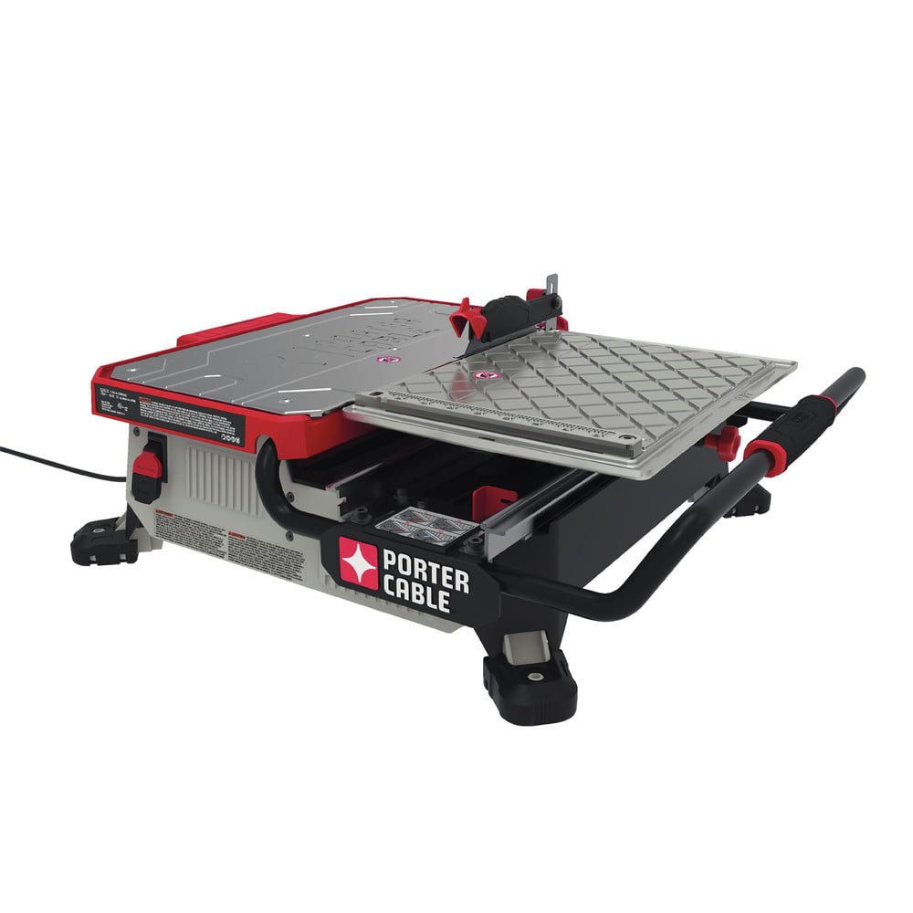 PORTER CABLE 7-Inch Table Top Wet Tile Saw. Pce980