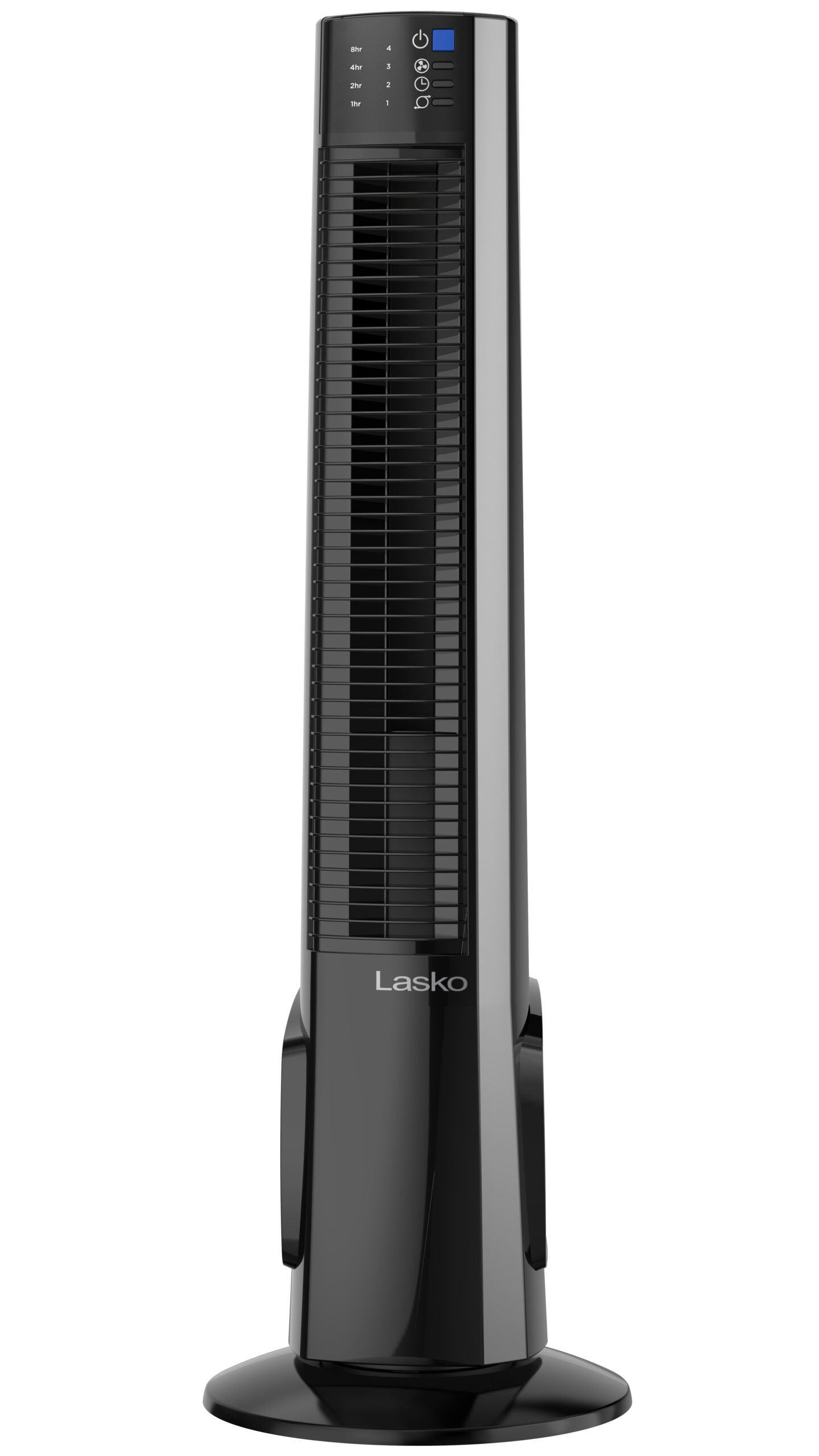 Lasko 38″ Hybrid Tower Fan with Remote Control. T38415. Black/Silver