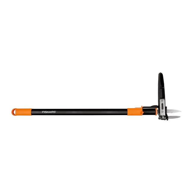 Fiskars Triple-Claw Stand-Up Weeder Garden Tool. Serrated Steel Claws