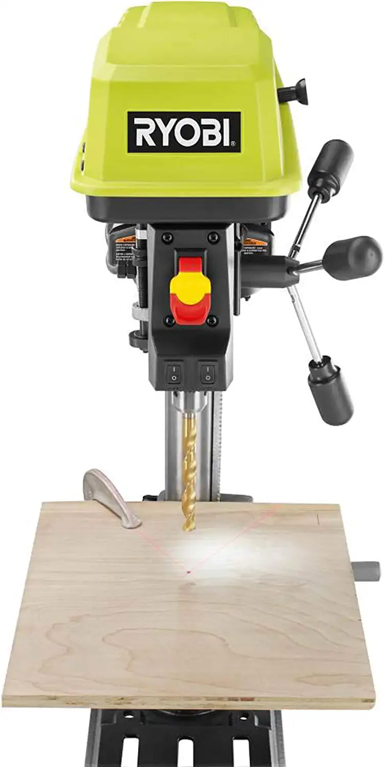 RYOBI Drill Press DP103L 10 in. with EXACTLINE Laser Alignment System