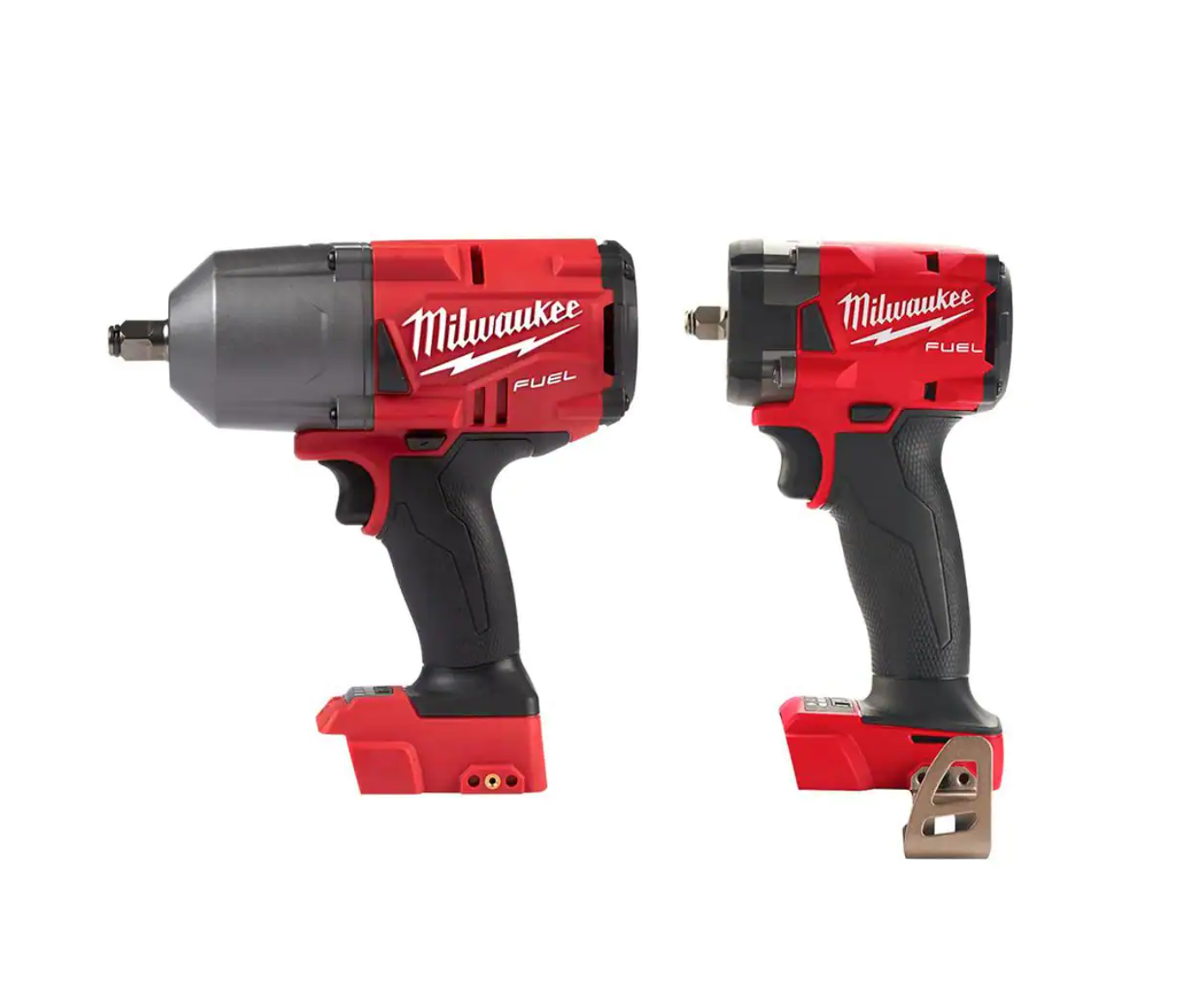 Milwaukee 2767-20-2854-20 M18 FUEL 18V Lithium-Ion Brushless Cordless 1/2 in. and 3/8 in. Impact Wrench with Friction Ring (2-Tool)