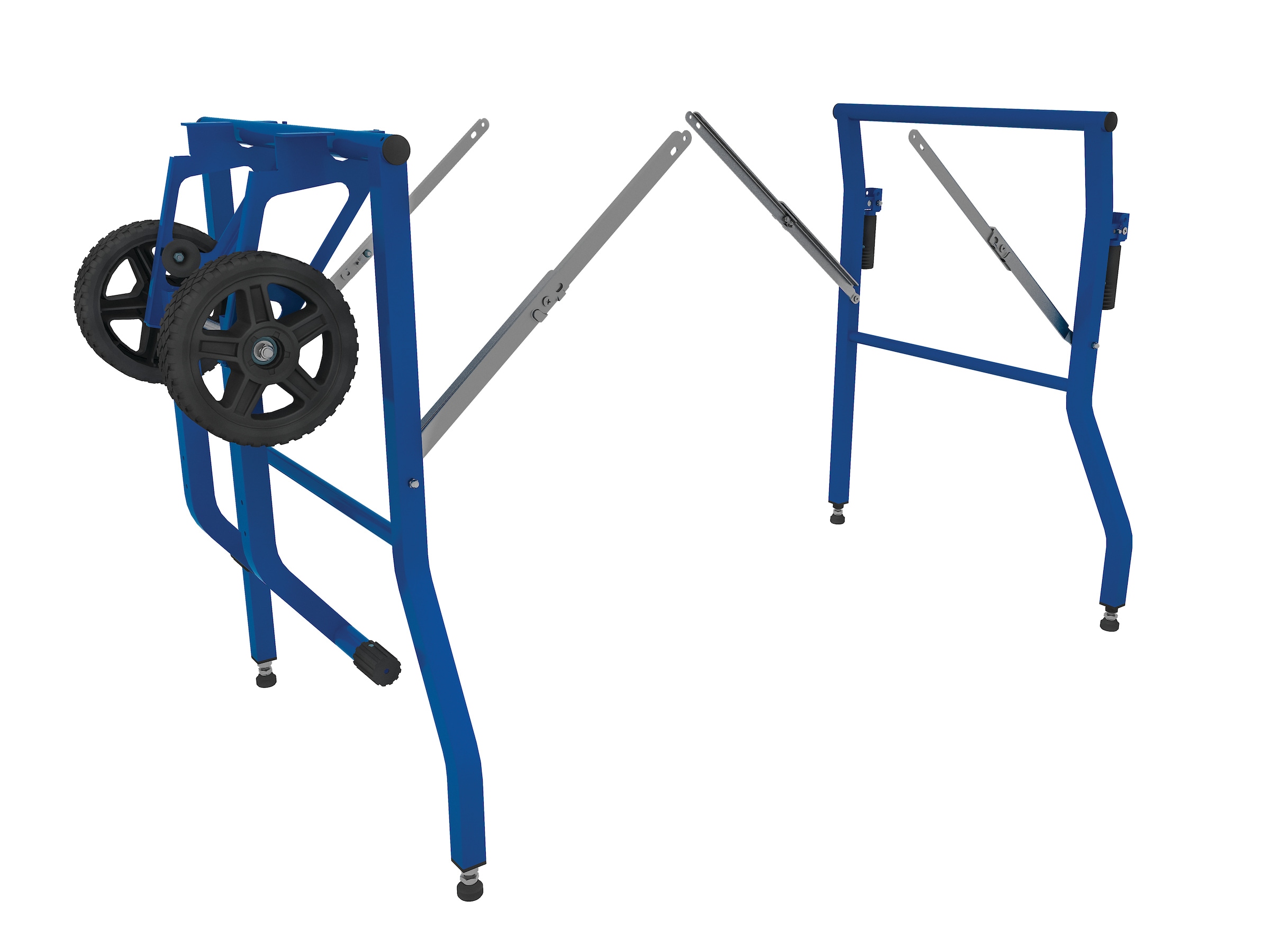 Kreg Adaptive Cutting System Steel Adjustable Rolling Table Saw Stand