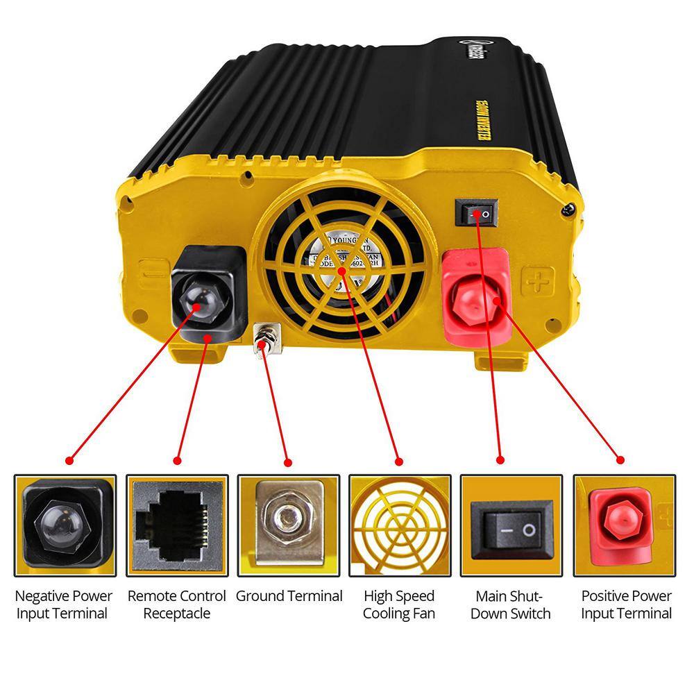 Krieger  2000-Watt Power Inverter