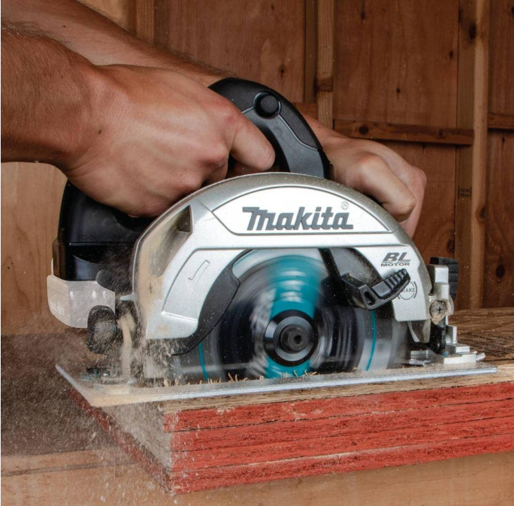 Makita XSH05ZB 18-Volt LXT Sub-Compact Lithium-Ion Brushless Cordless 6-1/2 in. Circular Saw AWS Capable (Tool-Only)