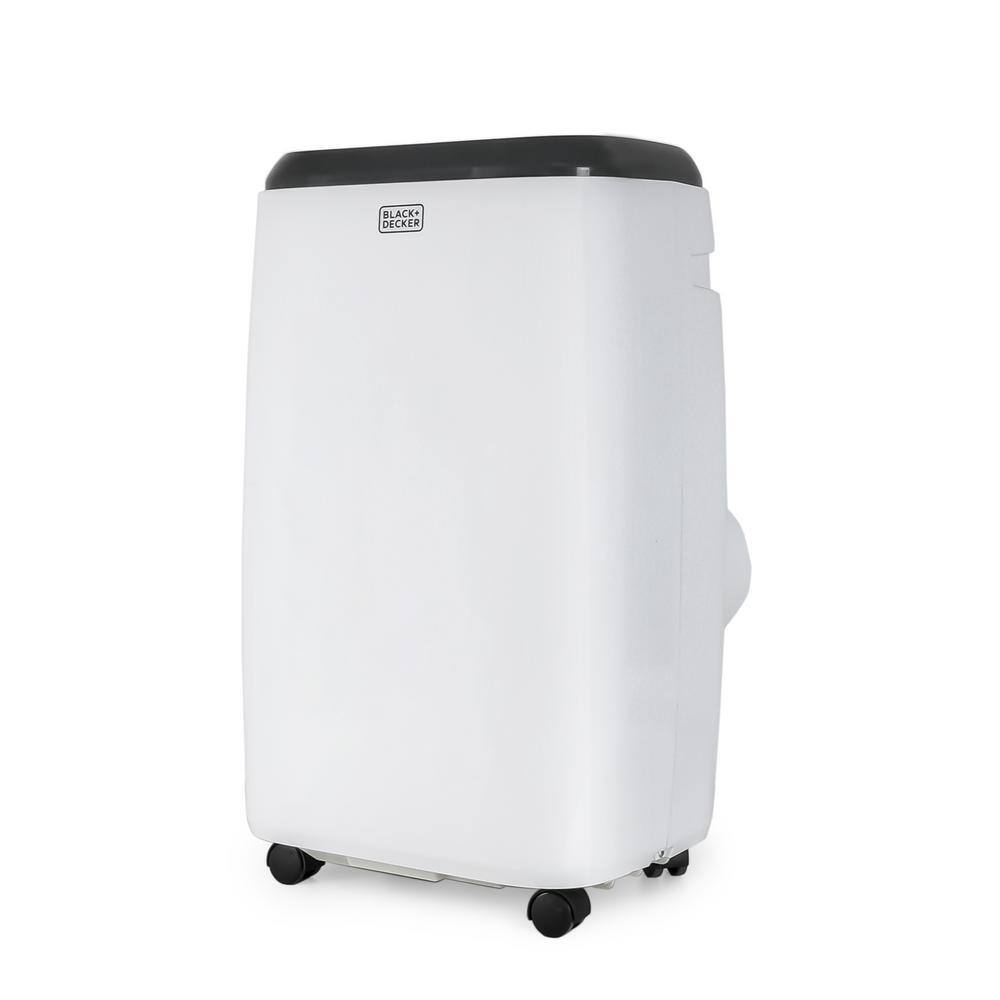 BLACK+DECKER BPP10WTB 14.000 BTU 10.000 BTU (SACC. CEC) Portable Air Conditioner with Double Motor Dehumidifier and Remote. White