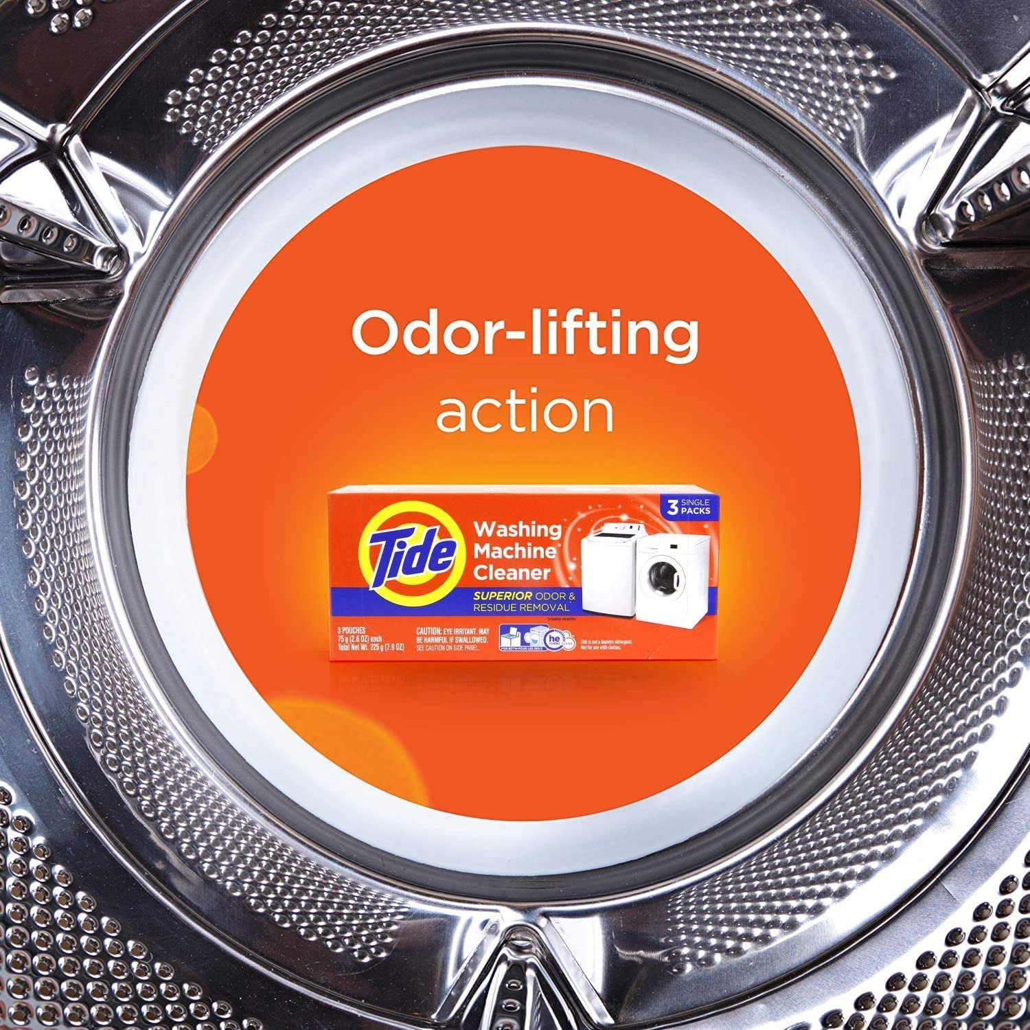 Tide Washing Machine Cleaner. 7-Count Single Use