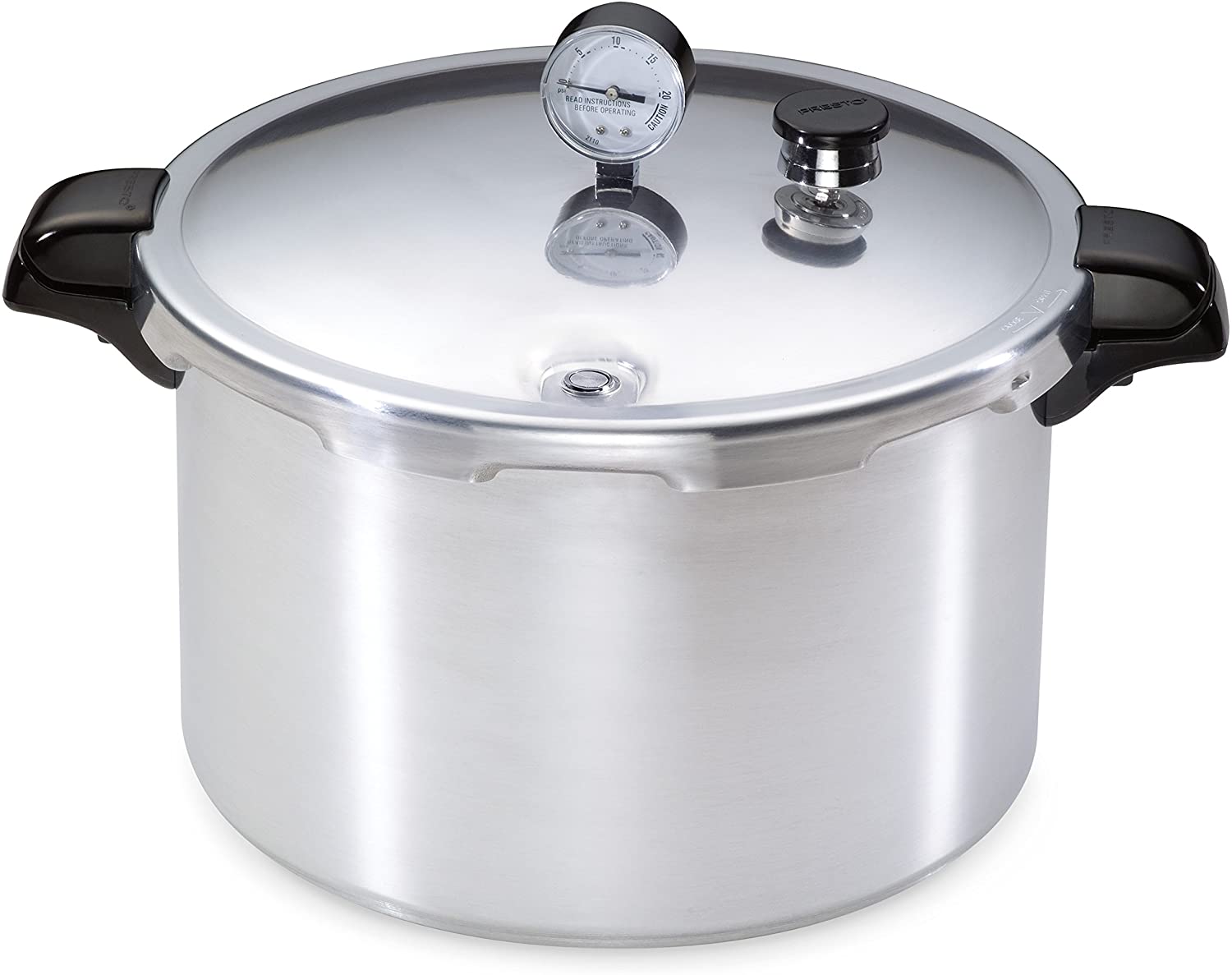 Presto 01755 16-Quart Aluminum canner Pressure Cooker. One Size. Silver