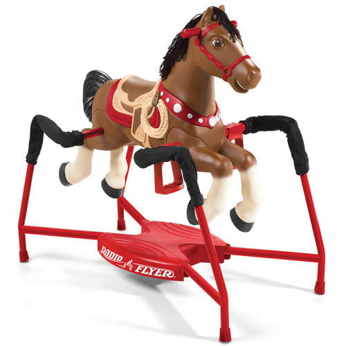 Radio Flyer Blaze Interactive Spring Horse. Ride-on with Sounds