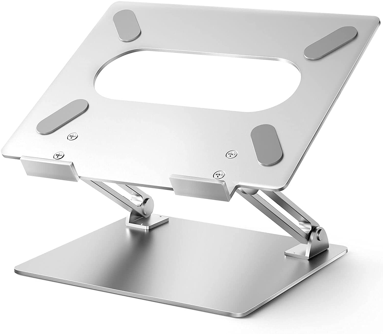 Adjustable Laptop Stand For Desk. Laptop Holder with Heat-Vent to Elevate Laptop