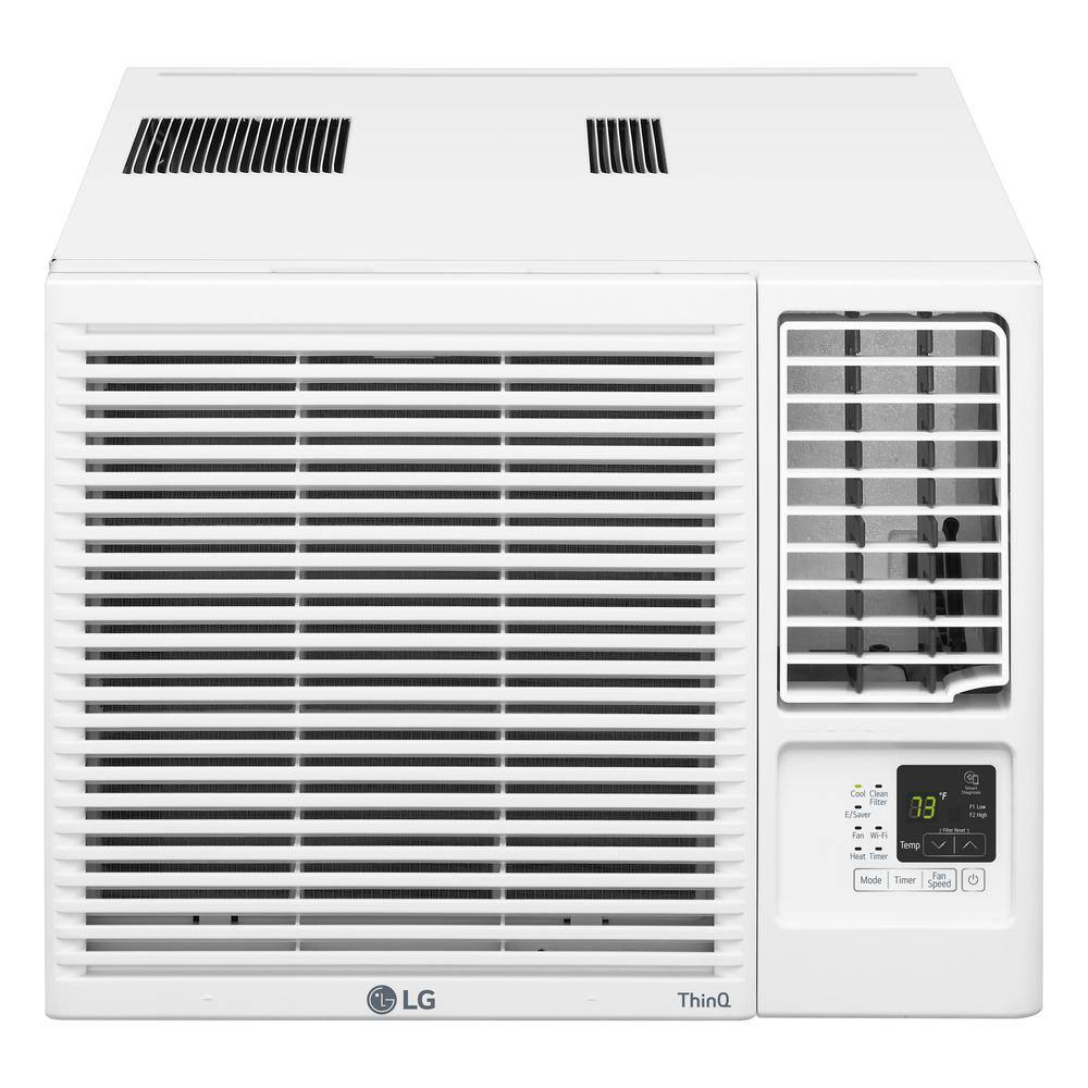 LG LW1821HRSM 18.000 BTU 230/208-Volt Window Air Conditioner LW1821HRSM Cools 1.000 Sq. Ft. with Cool and Heat. Wi-Fi Enabled