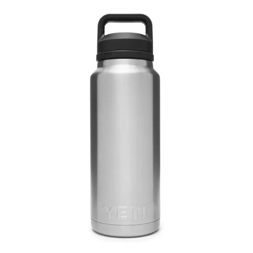 YETI Rambler 36 oz Bottle. Vacuum Insulated. Stainless Steel with Chug Cap. Stainless