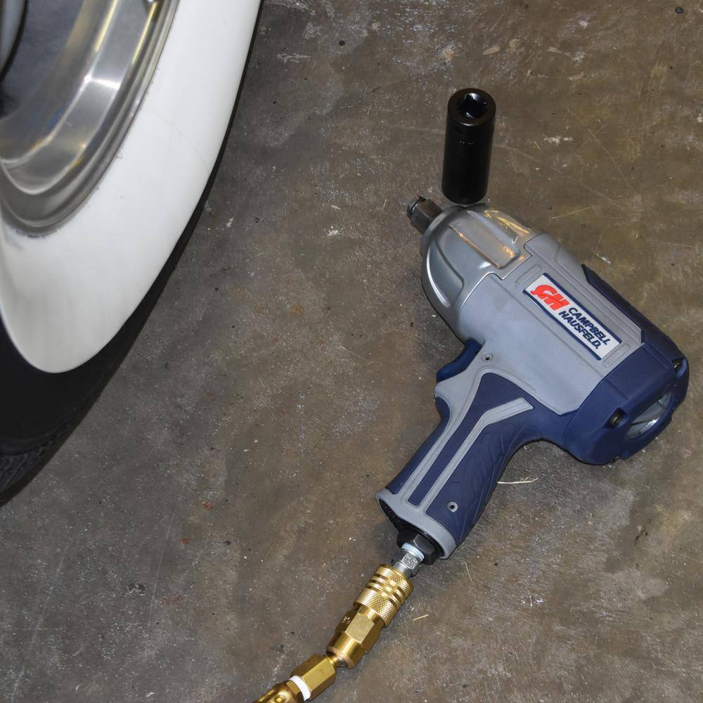Campbell Hausfeld XT002000 Get Stuff Done 1/2 in. Air Impact Wrench. Twin Hammer. Variable Speed (XT002000)