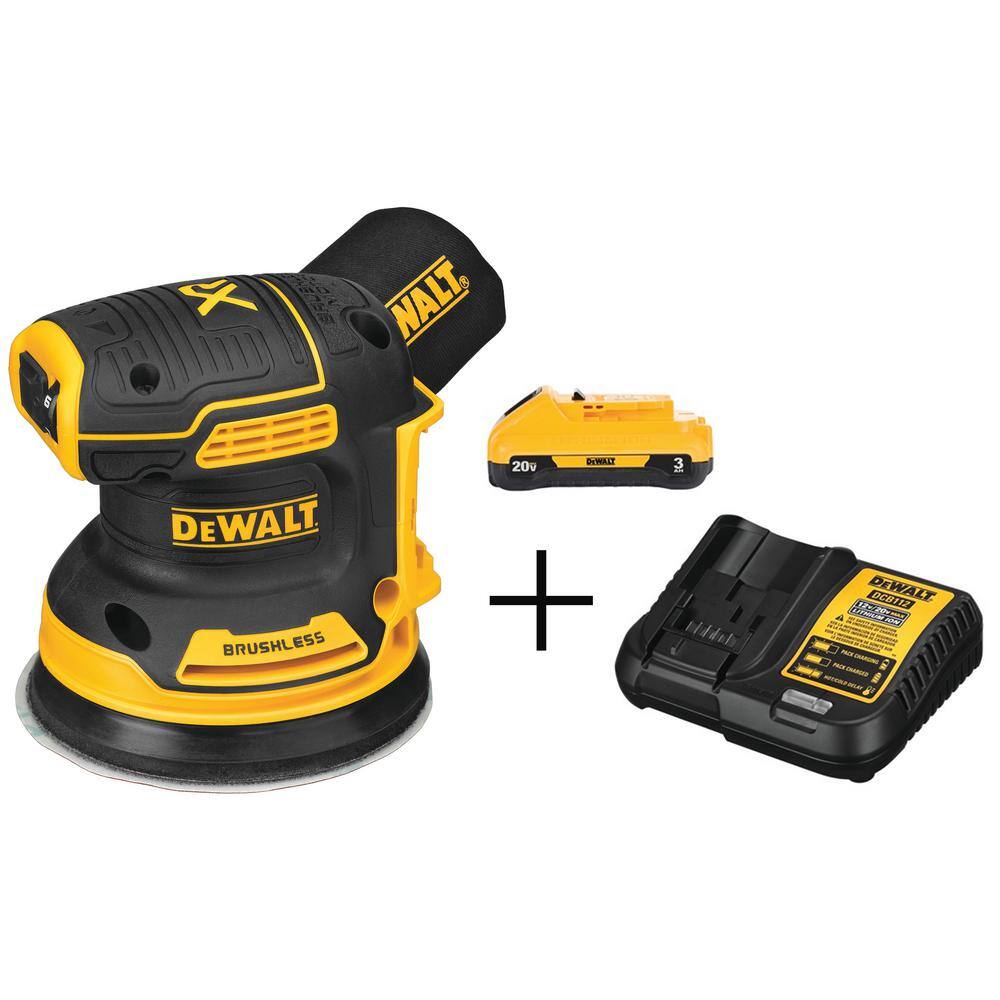 DEWALT DCW210BW230C 20-Volt MAX XR&nbsp;Cordless Brushless 5 in. Random Orbital Sander