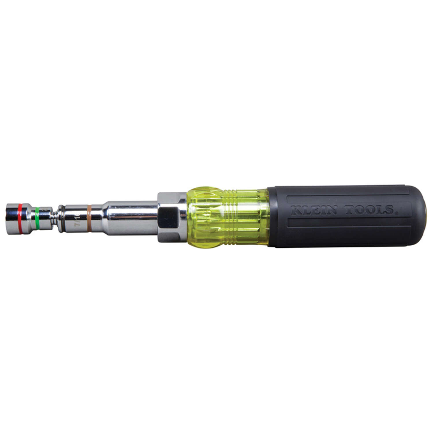 Klein Tools Hollow Shaft 7-in-1 Multi-Bit Nutdriver 9-1/2 in. L