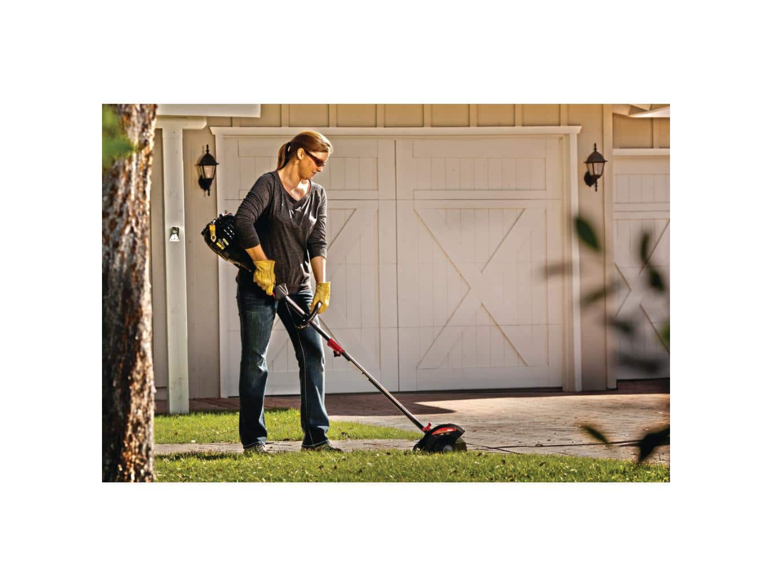 TrimmerPlus TPE720 Universal 7.5 in. Edger String Trimmer Attachment