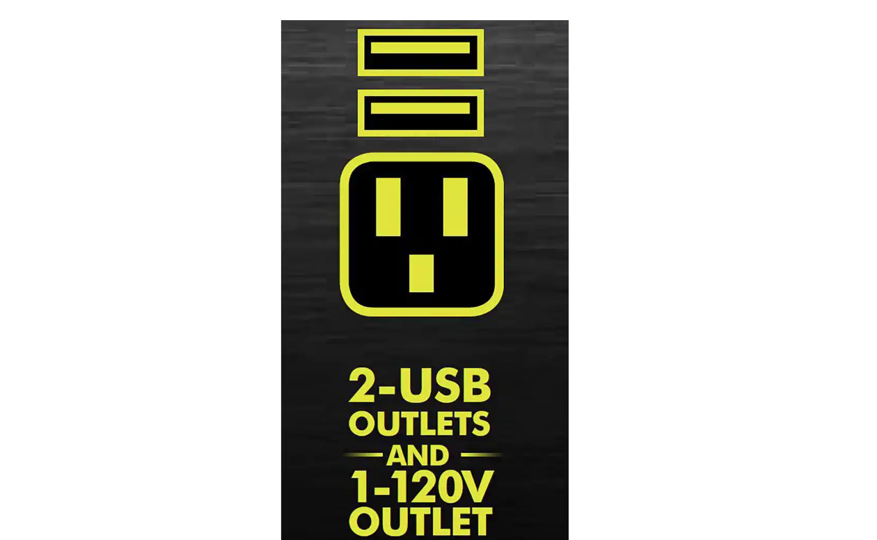 RYOBI RYi150BG-CMB1 (2) 150-Watt Battery Powered Inverter for ONE+ 18V Battery