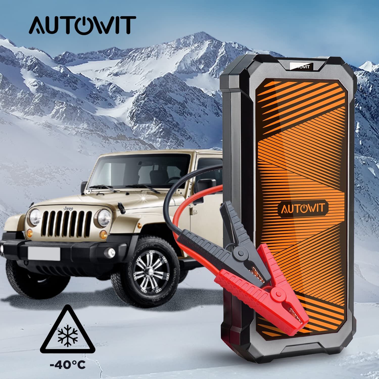 Autowit SuperCap2 Lite 600 Peak Amp Car Jump Starter.12V Battery-Less