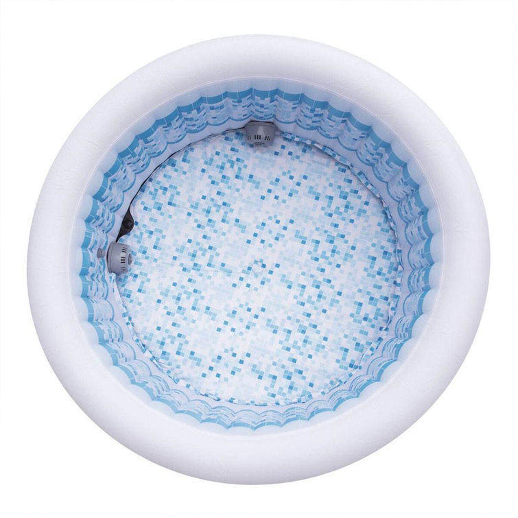 Coleman Saluspa 4 Person Inflatable Hot Tub Spa with 3 Filter Cartridge Refills