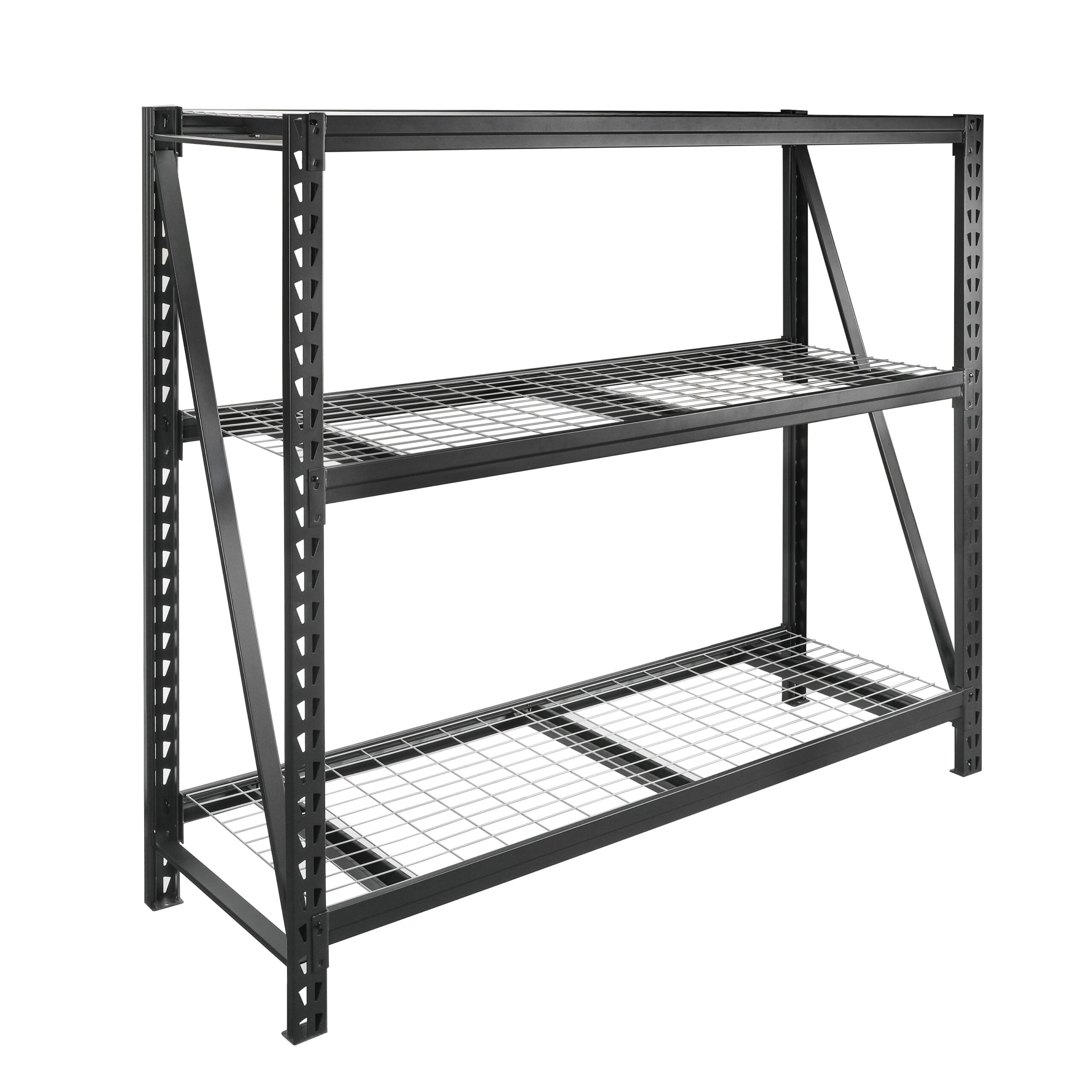 WORKPRO 77 W x 24 D x 72 H 3-Tier Freestanding Shelf. 6000 lbs. Capacity. Steel