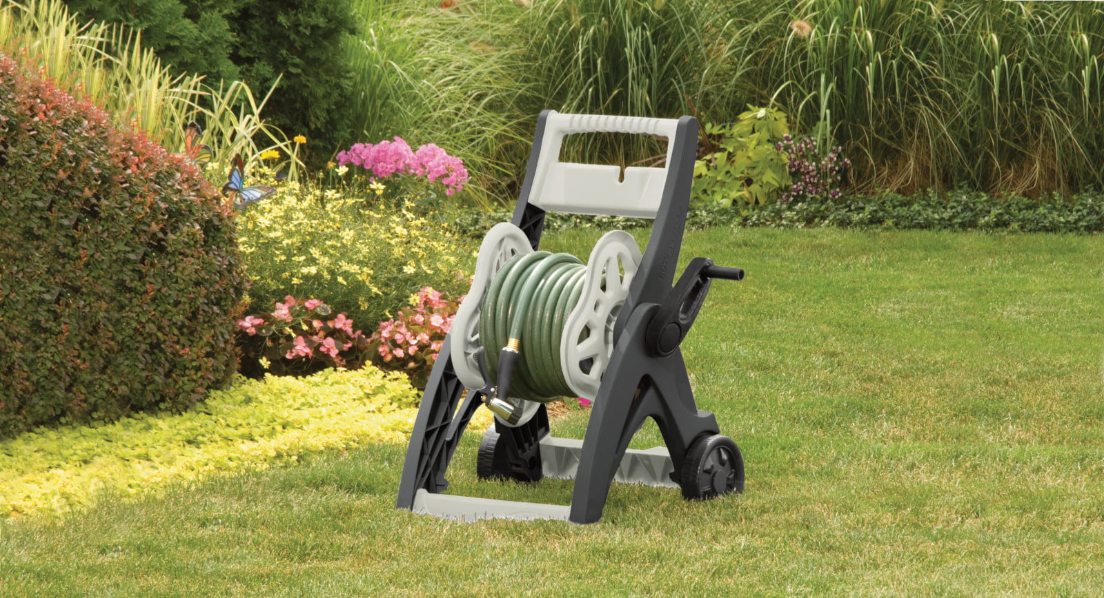 Suncast 175 ft. Hosemobile Hose Reel Cart. Gray