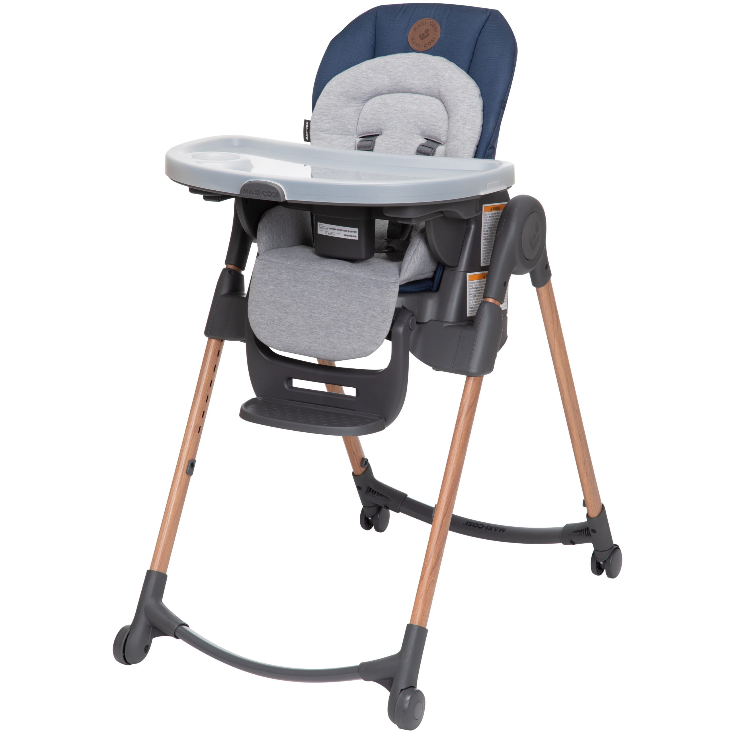 Maxi-Cosi 6-in-1 Minla High Chair. Essential Blue