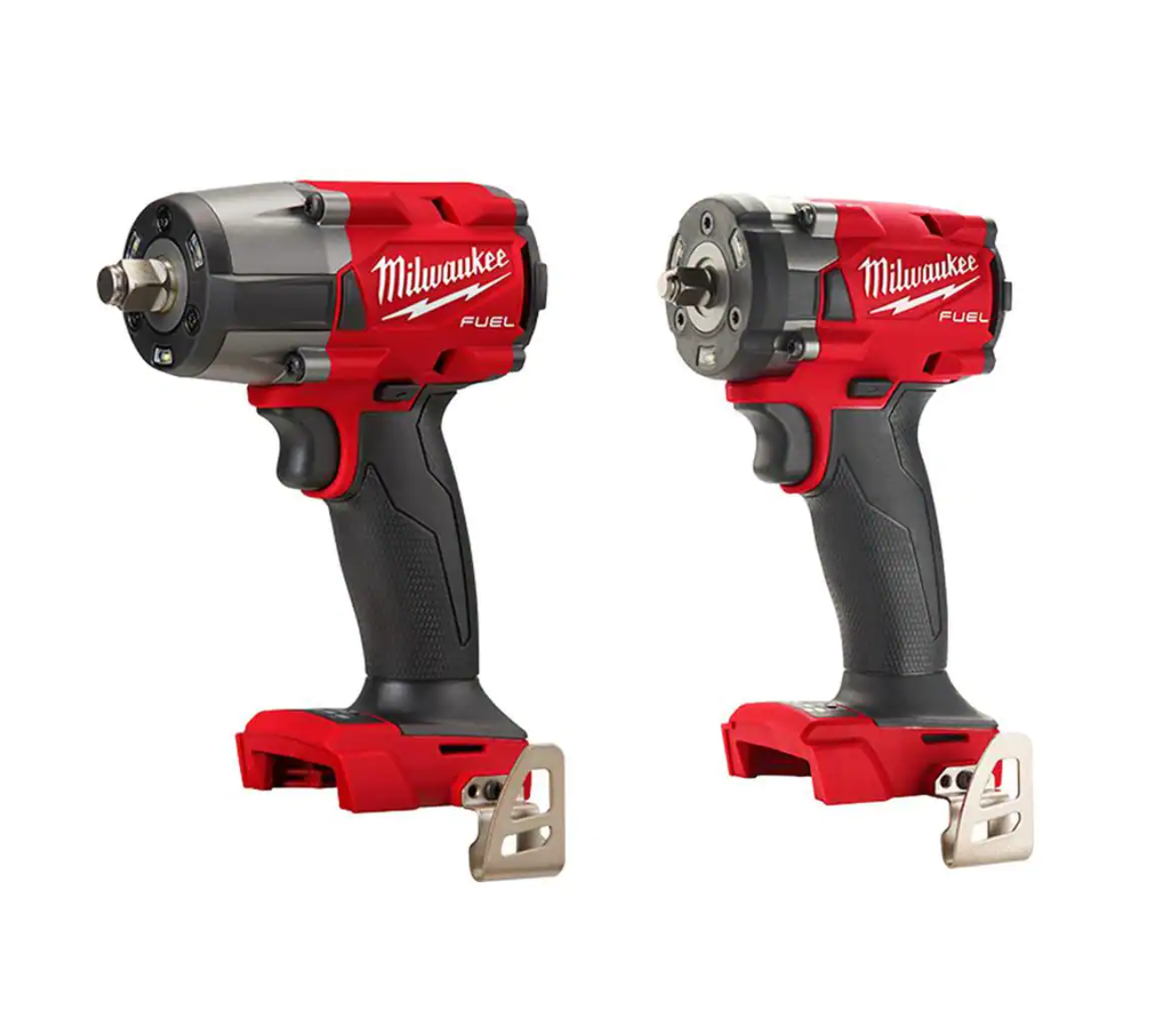 Milwaukee 2962-20-2854-20 M18 FUEL Gen-2 18V Lithium-Ion Brushless Cordless Mid Torque 1/2 in. Impact Wrench & 3/8 in. Wrench w/Friction Ring