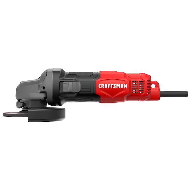 CRAFTSMAN CMEG100 4.5-in 6 Amps-Amp Sliding Switch Corded Angle Grinder