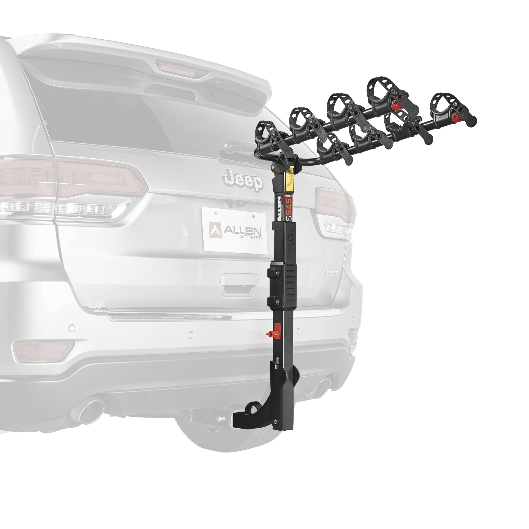 Allen Sports Premier 4-Bicycle Hitch Mounted Bike Rack Carrier. S-545