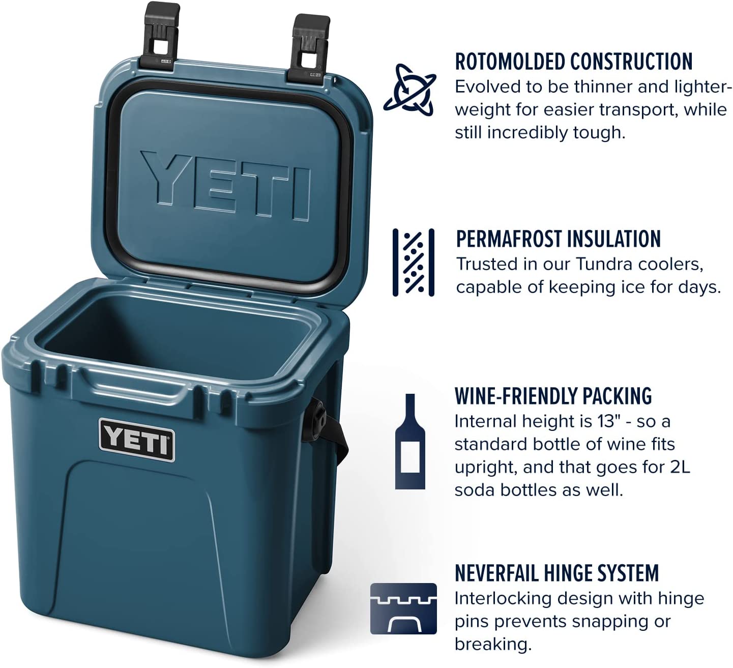 YETI Roadie 24 Cooler - Nordic Blue