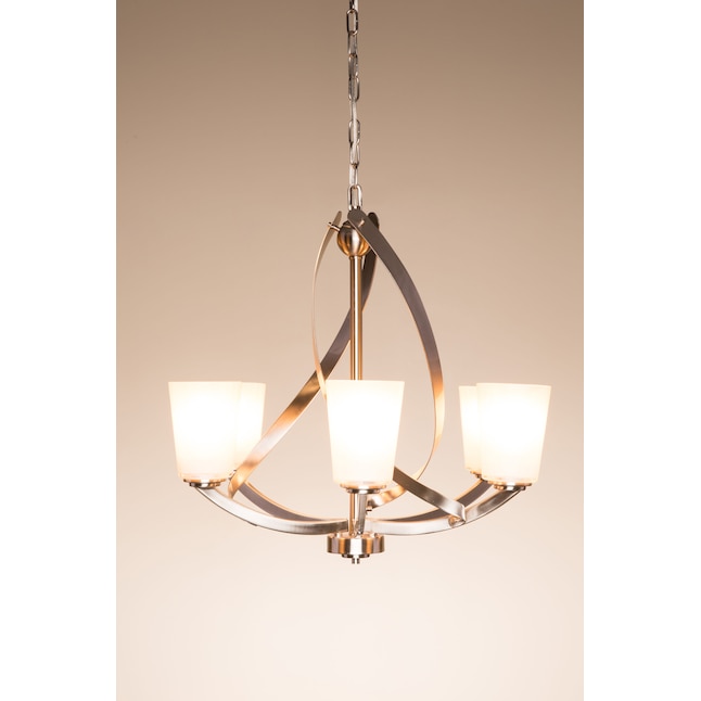Kichler  Layla 6-Light Brushed Nickel Transitional Chandelier