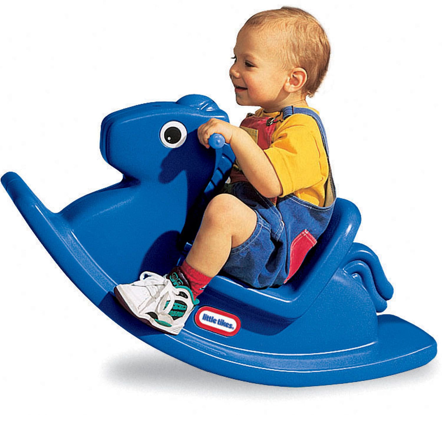 Little Tikes 620171 Outdoor & Indoor Balance Rocking Horse for Toddlers. Blue
