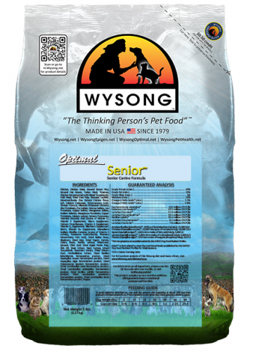 Wysong Optimal Senior Premium Dry Dog Food 20-lb