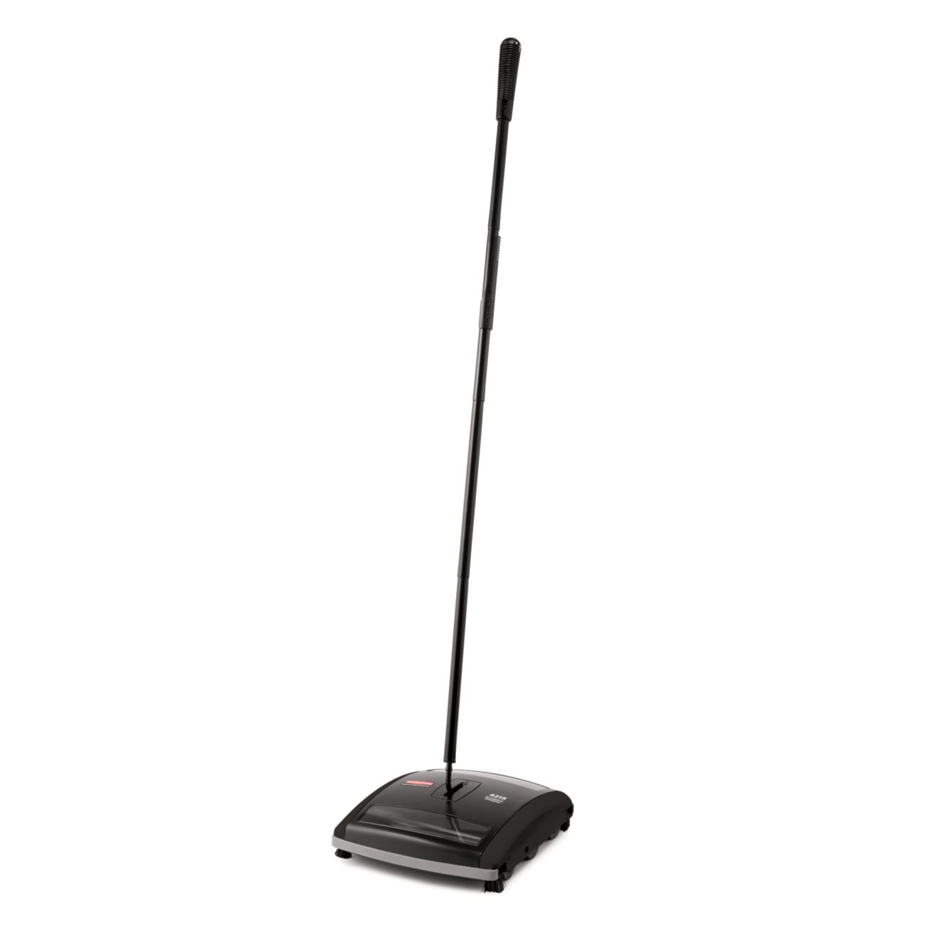 Rubbermaid Commercial Executive Series Brushless Mechanical Carpet Sweeper. Galvanized Steel. Black. FG421588BLA