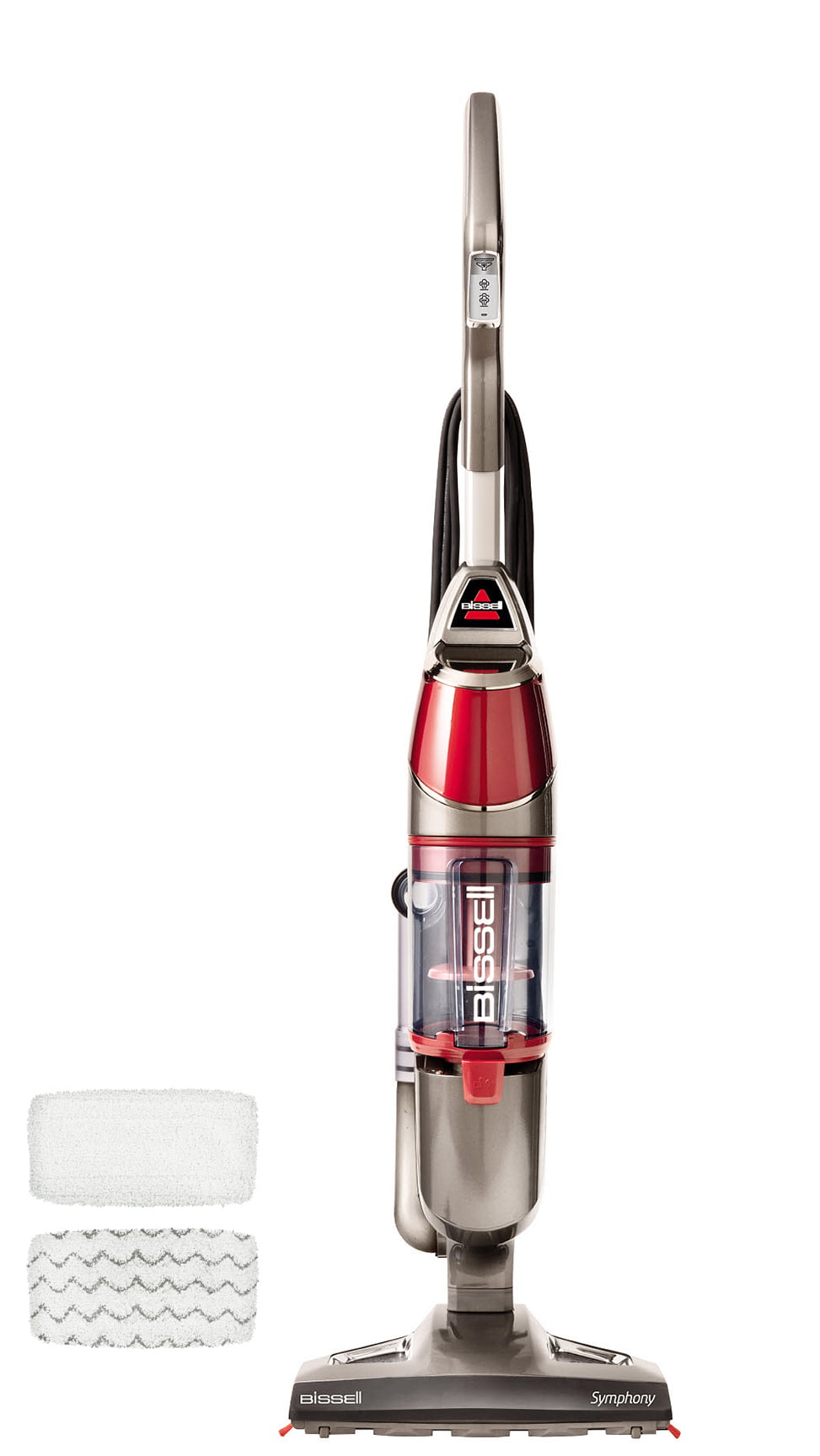 Bissell Symphony Vacuum and Steam Mop with 2 Mop Pads. 1132