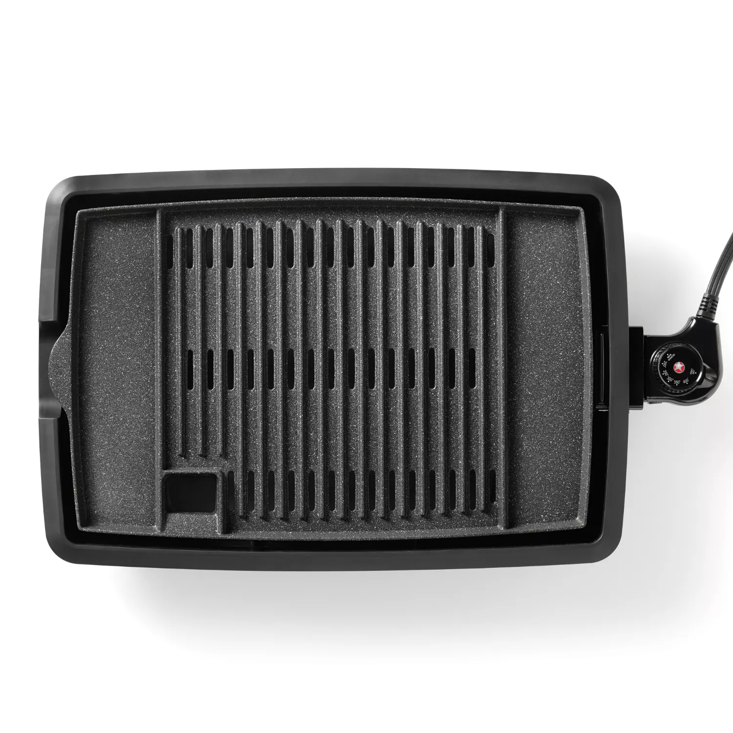 Starfrit The Rock Electric Indoor Smokeless BBQ Grill. Black