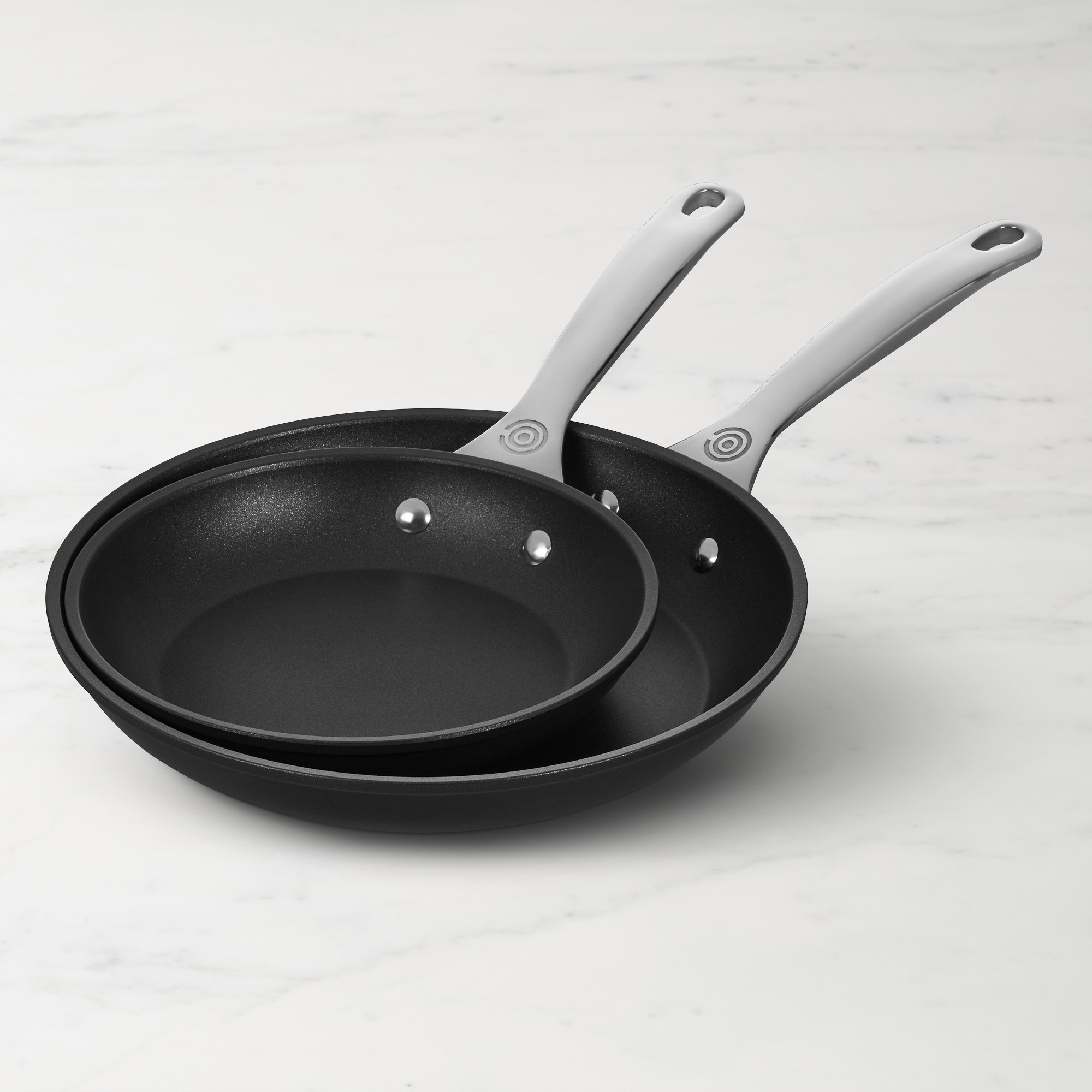 Le Creuset Toughened Nonstick PRO Fry Pan Set 9.5″ and 11″