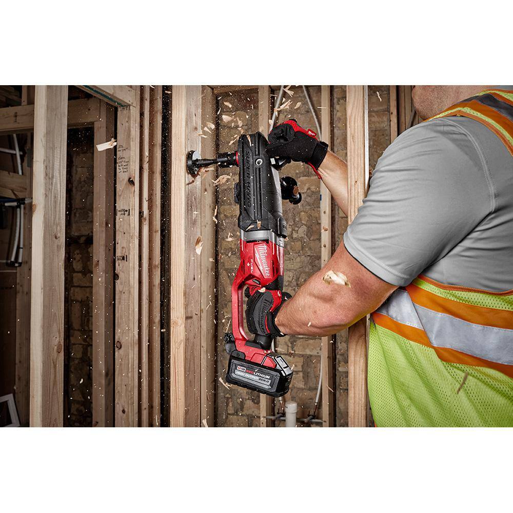 Milwaukee 2811-20 M18 FUEL 18V Lithium-Ion Brushless Cordless GEN 2 SUPER HAWG 7/16 in. Right Angle Drill (Tool-Only)