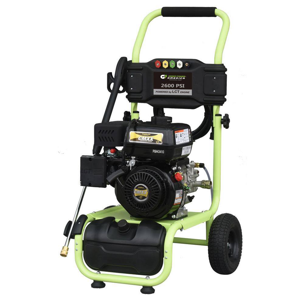 Green-Power GPW2600 2600 psi 2.0 GPM Cam Pump Gas Pressure Washer