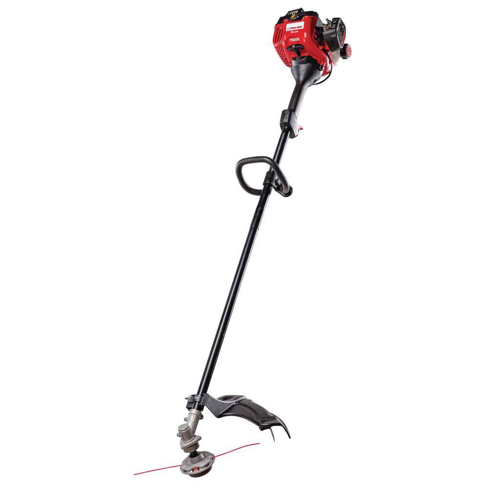 Troy-Bilt TB25S 25 cc Gas 2-Stroke Straight Shaft Trimmer with Fixed Line Trimmer Head